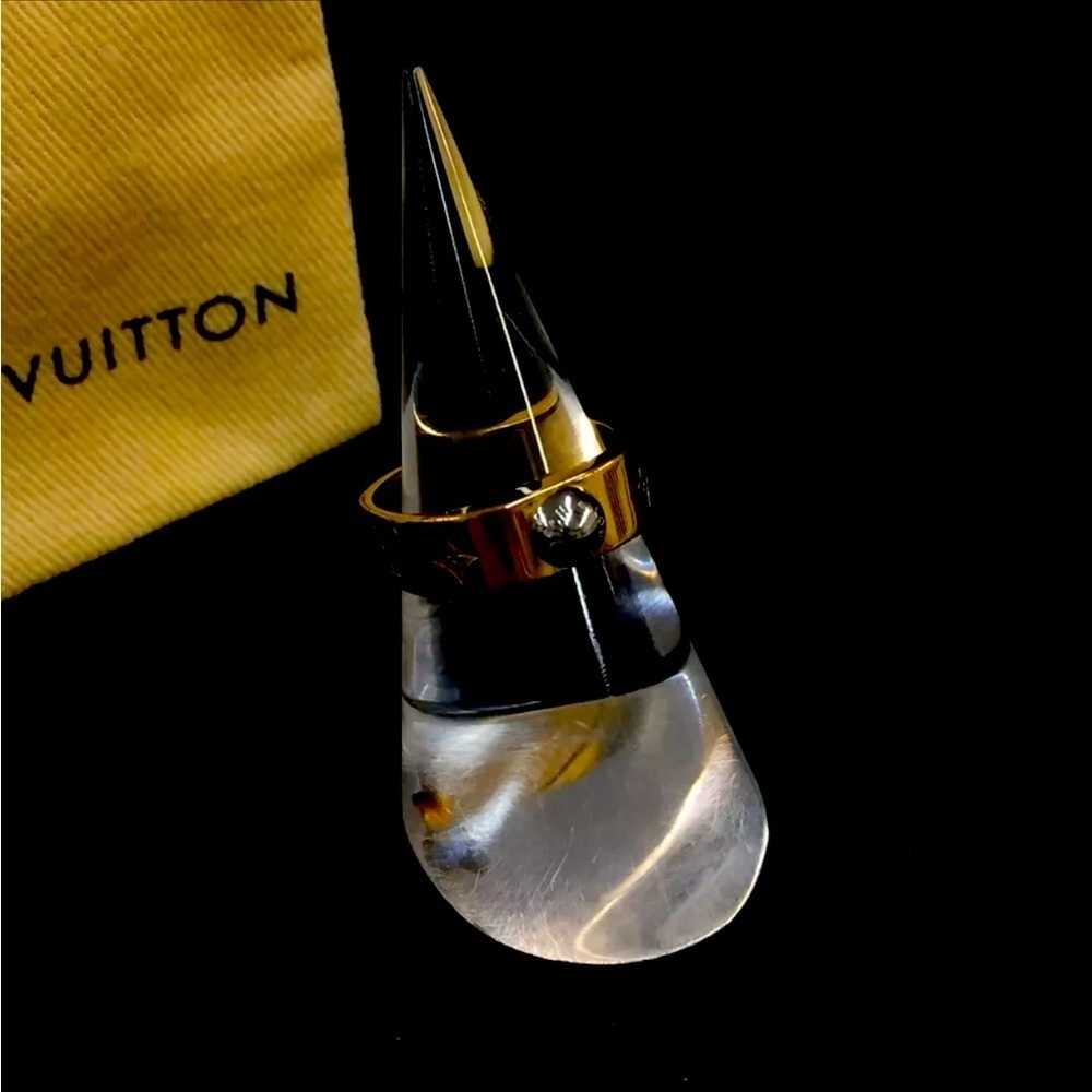Louis Vuitton Nanogram Two Tone Ring
Size M - Picture 2 of 11